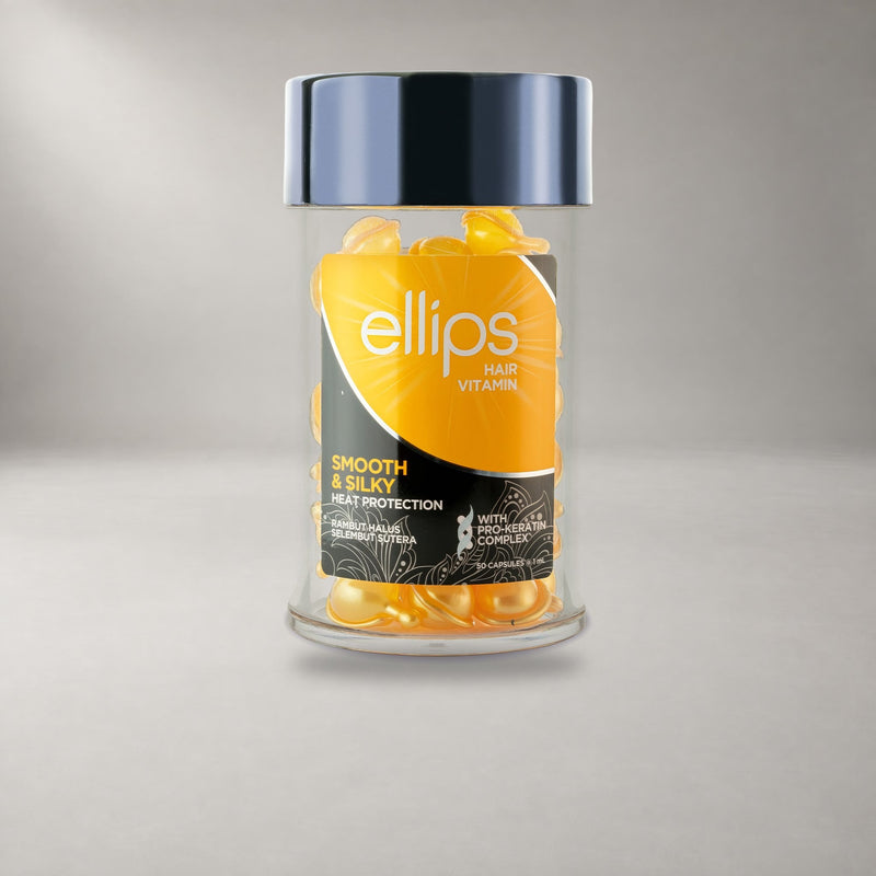 Ellips Smooth & Silky -hiusöljykapselit, 50 kapselin purkki
