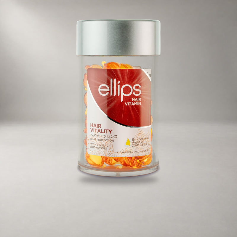 Ellips Hair Vitality -hiusöljykapselit, 50 kapselin purkki