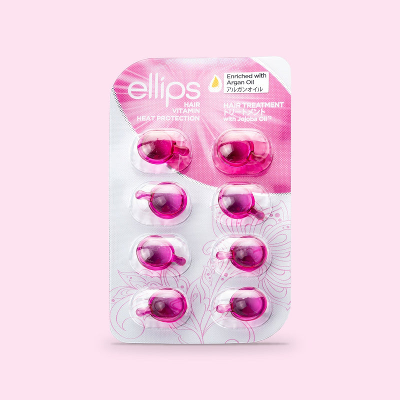 Ellips Hair Treatment -kokeilukoko: 8 hiusöljykapselia läpipainopakkauksessa